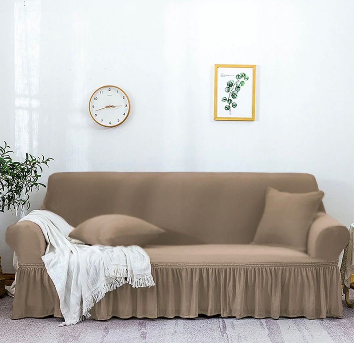 Turkish Style Micro Mesh Jersey  Sofa Cover