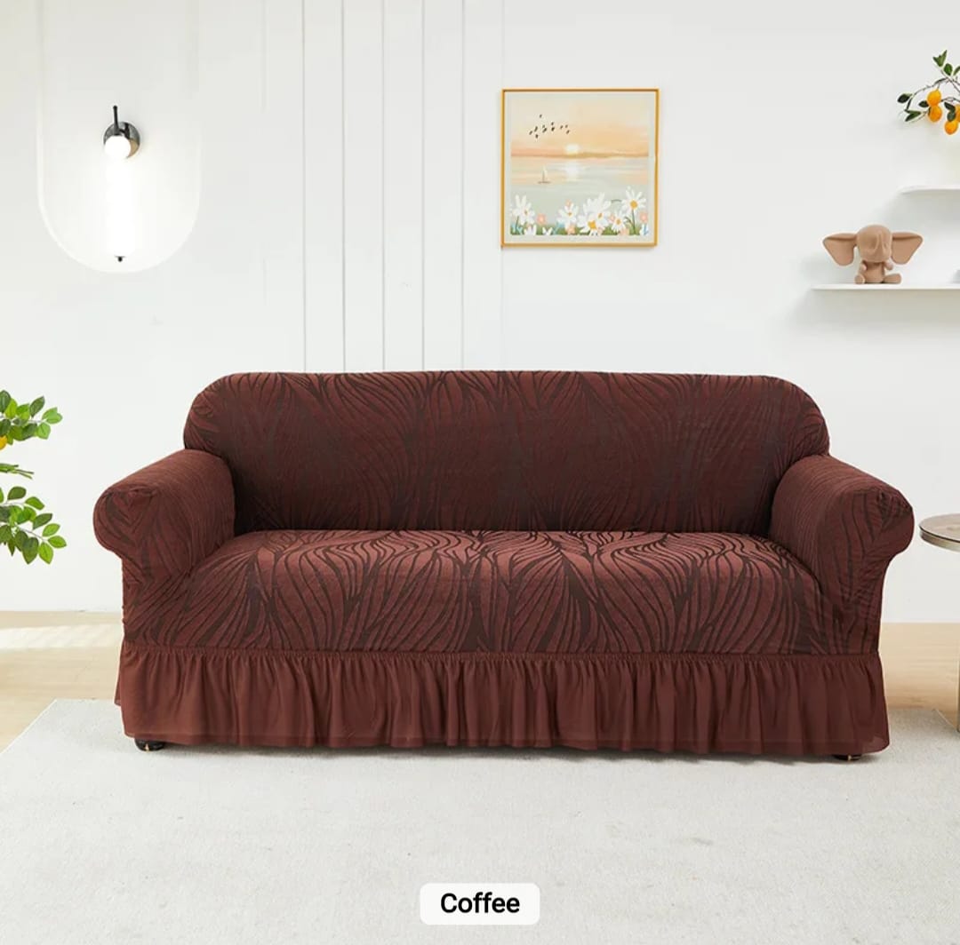 Floral Velvet Touch Imported Sofa Covers