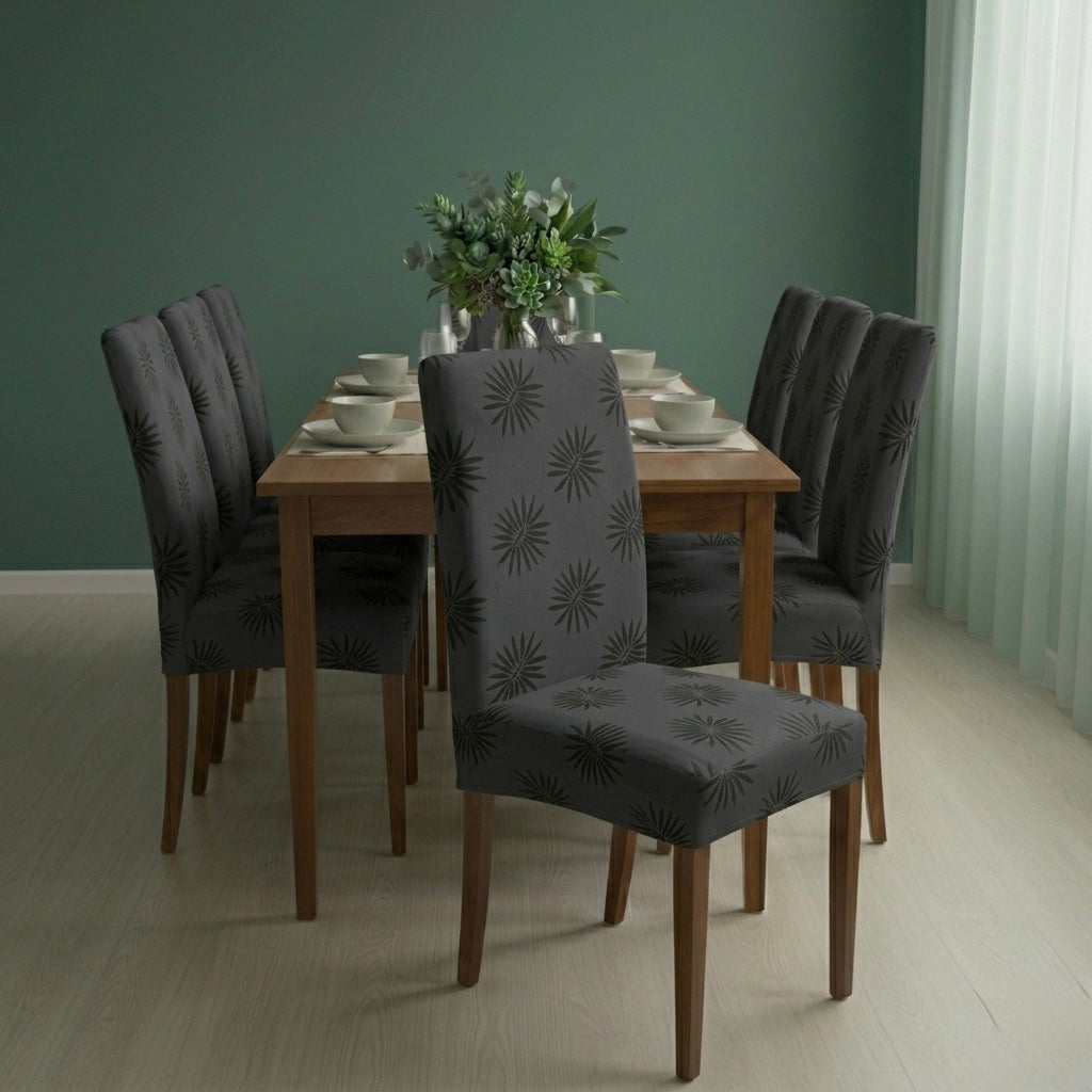 Exclusive Textured Palm Leaf Dining Chair Covers || New Arrival || Prime Homdecor||