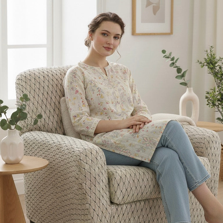 🦋 Butterfly Texture Sofa Covers – New Arrival - Premium Sofa Covers