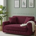 🦋  Black Butterfly Texture Sofa Covers – New Arrival - Fitted Style