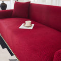 Stripe Pattern Jacquard Velvet Sofa Covers