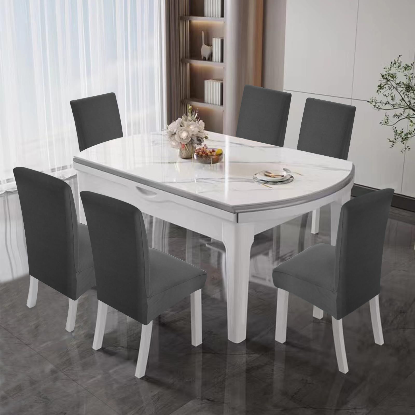 Exclusive Micro Spandex Fitted Dinning Chair Covers