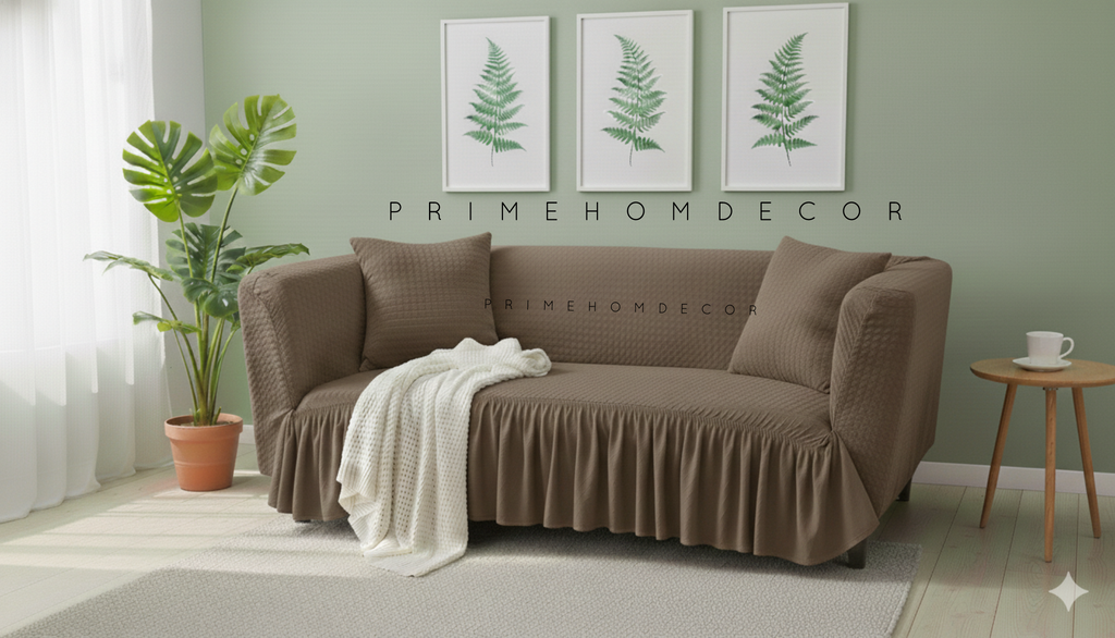 🦋 Butterfly Texture Sofa Covers – New Arrival - Premium Sofa Covers