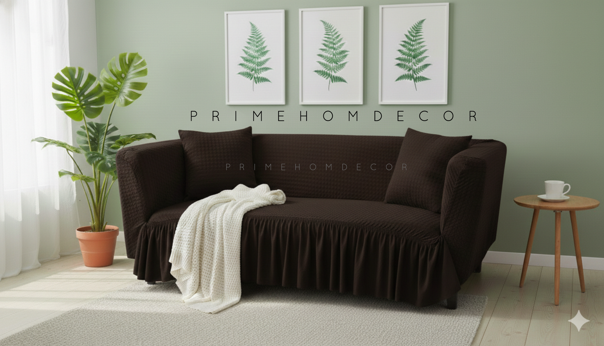 🦋 Butterfly Texture Sofa Covers – New Arrival - Premium Sofa Covers