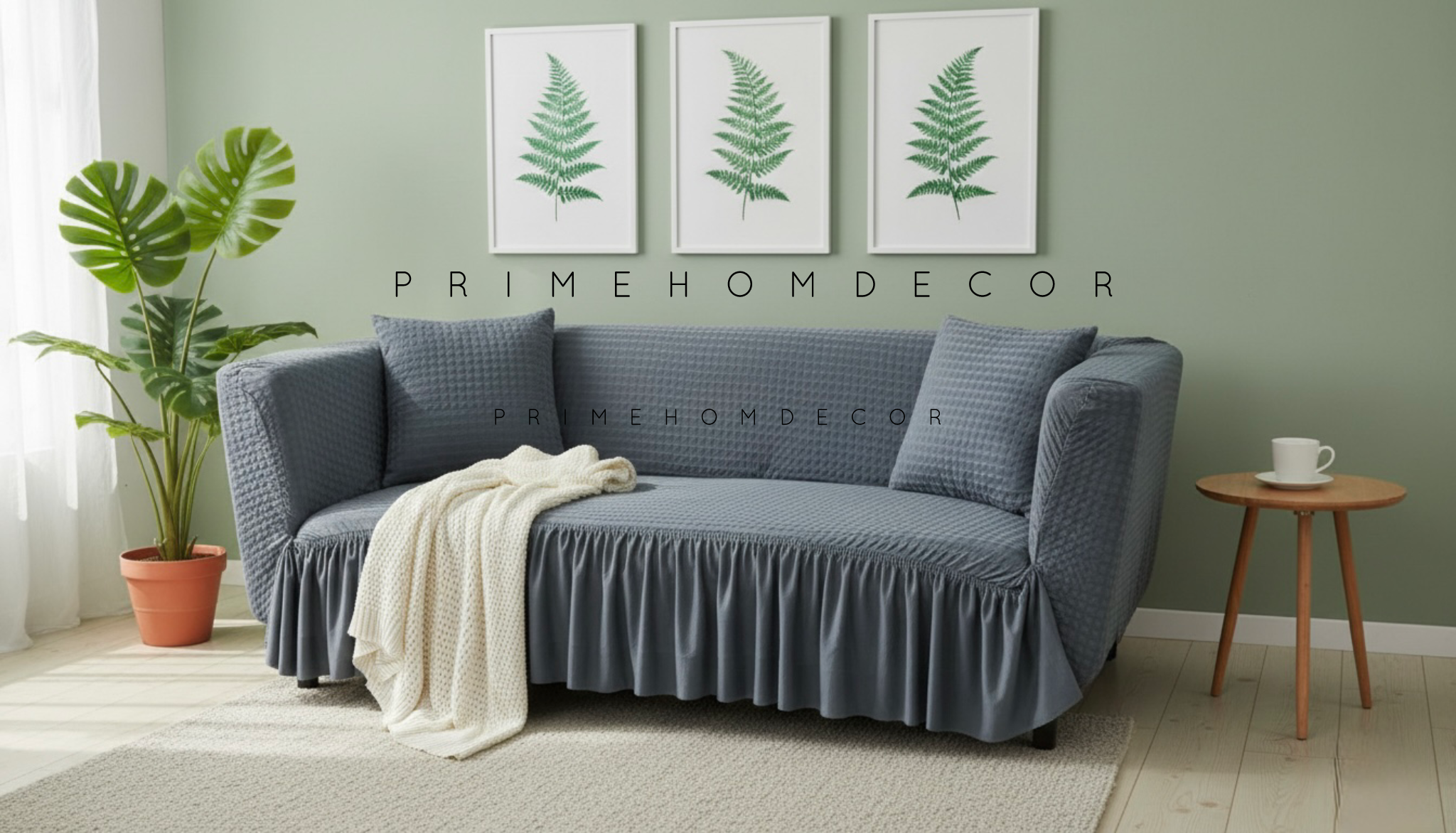 🦋 Butterfly Texture Sofa Covers – New Arrival - Premium Sofa Covers