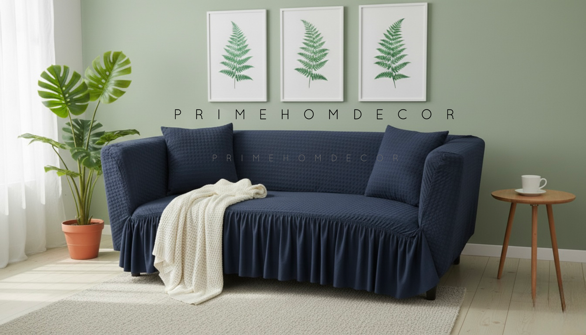 🦋 Butterfly Texture Sofa Covers – New Arrival - Premium Sofa Covers